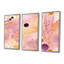 Ensemble de salon Summer Bliss Lilac Pink - Abstract Modern Waves-688805049-688805048