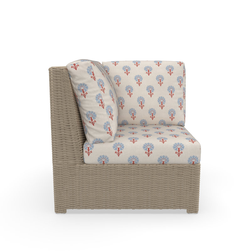 Chaise d'angle Henri, Mira Bluebell