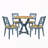 Sherando 4 - Person Pedestal Dining Set