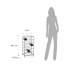 Swedish Hill 18 Bottle Floor Wine Bottle Rack in Matte Black