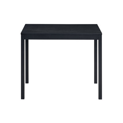 Table de salle à manger à finition noire