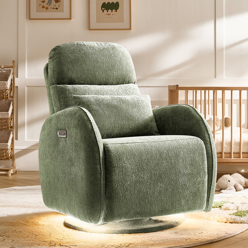  Fauteuil inclinable pivotant Abelie, Moss