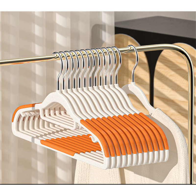 Cintre en plastique antidérapant, 10