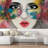 Vibrant Graffi Street Paint Peel & Stick Border-93867803