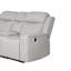 Causeuse inclinable contemporaine avec console et porte-gobelets