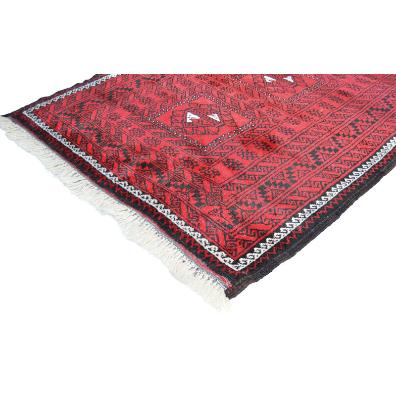 One-of-a-Kind 3'10" X 7'7" Hand Knotted Area Rug