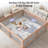 79x71 Foldable Baby Play Mat For Floor, Extra Large Non-toxic Tummy Time And Crawling Playmat, Thick Foam Play Mat For Baby, Reversible Portable Babies Floor Mats For Infant, Toddler-119696908