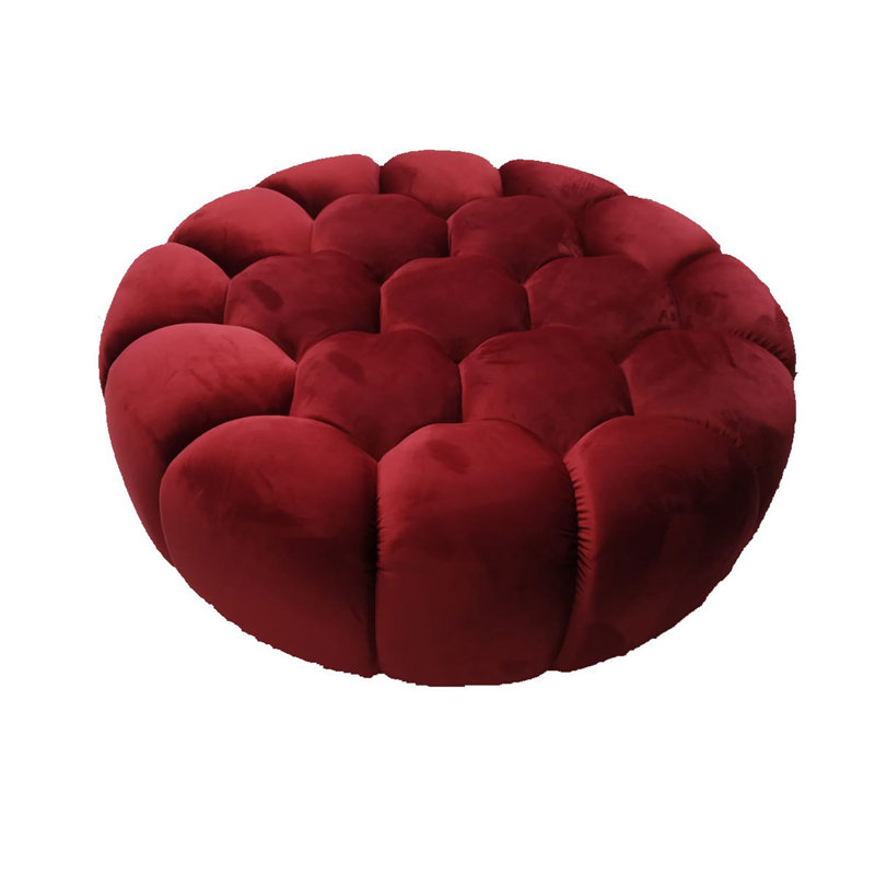 Leather Ottoman