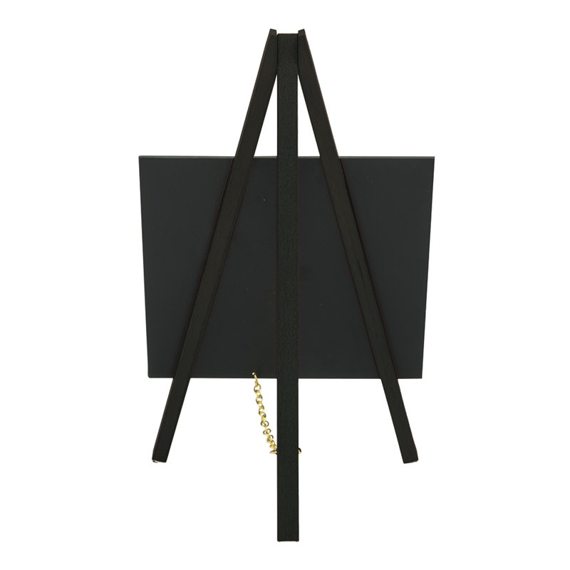 Woodsburgh Chalkboard 26cm H x 15cm W, Black