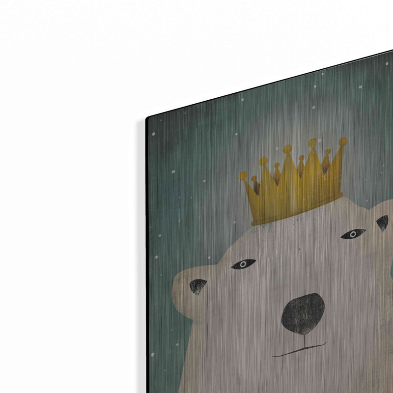 «Le roi polaire» par Ryan Fowler, H 16 po x l 12 po