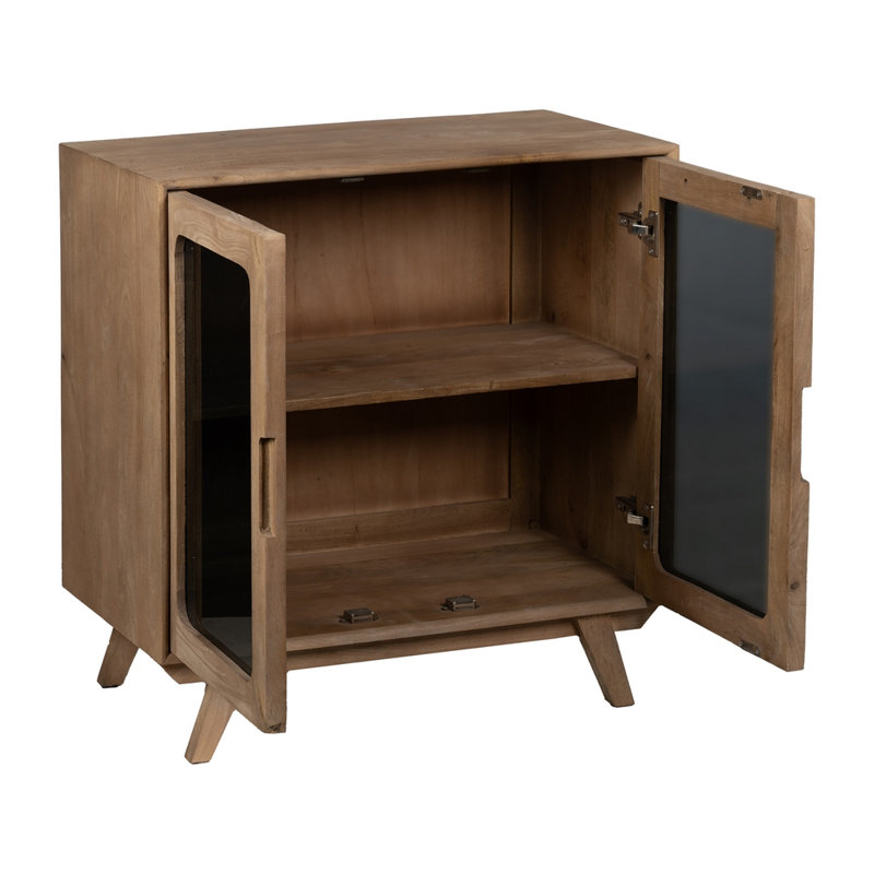 Milnor Mango Wood Accent Cabinet