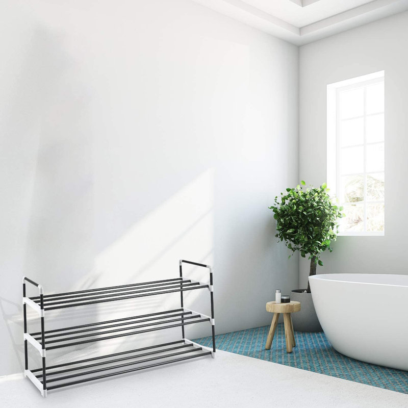 15 Pair Stackable Shoe Rack