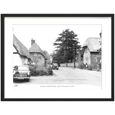 Maids Moreton, The Village C1955 by Francis Frith - Single Picture Frame Print