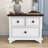 2 - Drawer Nightstand in White Walnut