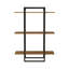 Iron,Wood Floating Shelf