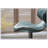 Masaccio Upholstery Airlift Adjustable Swivel Barstool with Chrome Base, Set of 2-458818466