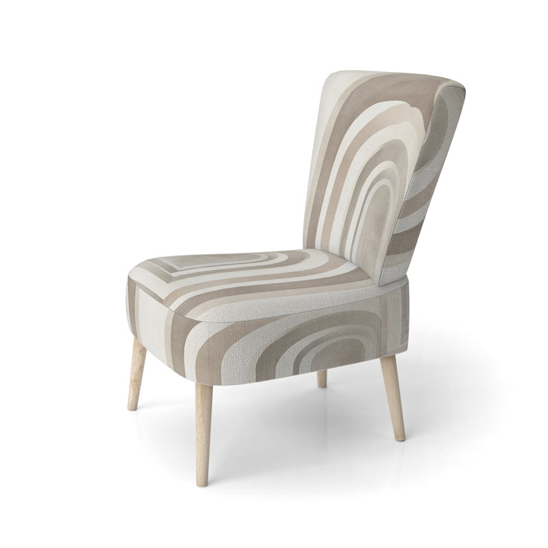 Chaise rembourrée Abstract Minimalisme - Calm, Side Chair Armless