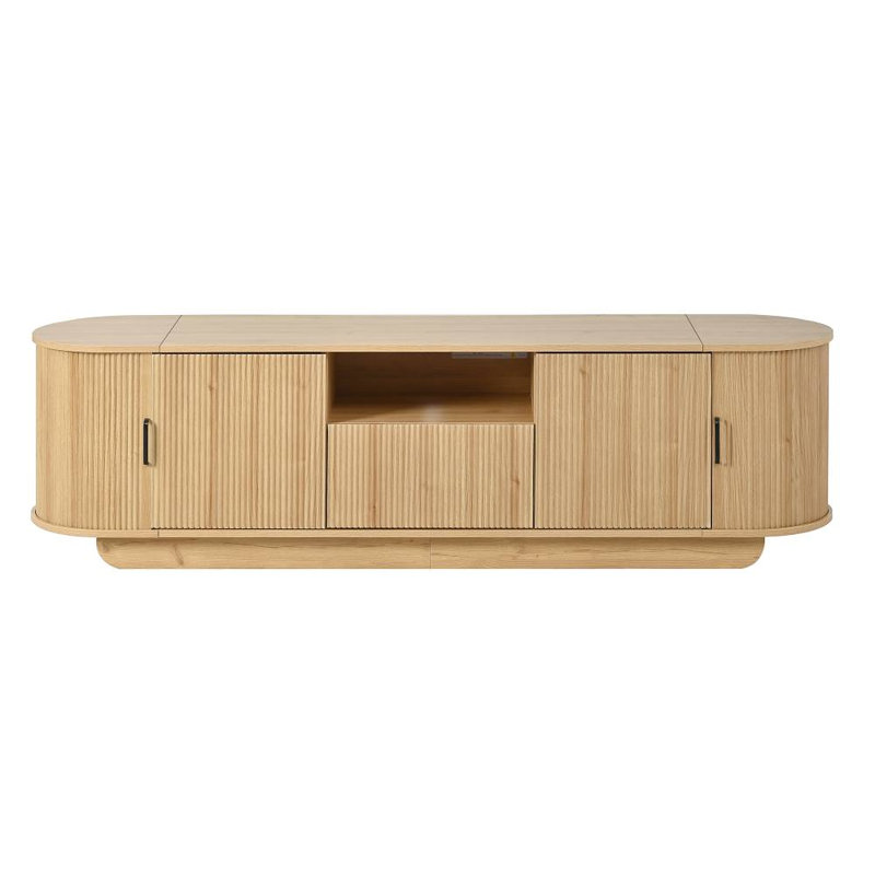 Meuble télé (bois d'acacia)