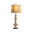 Lampe de table blanche vieillie 34,5 po Augie