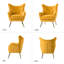 Fauteuil à oreilles 29,25 po Avianna-808045374