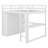 Avoca Kids Full Loft Bed with Drawers-1240829388