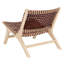 Chaise d'appoint en cuir Denman-875256737