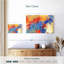 Avery rouge jaune bleu abstrait-107704381