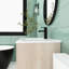 Meuble-lavabo sur pied simple 30 po avec comptoir en céramique-1189813497