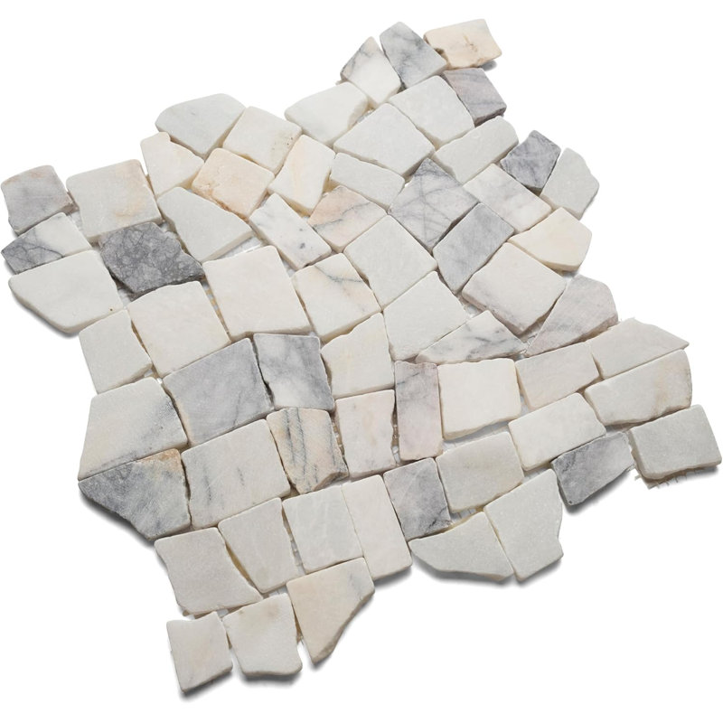 Carrelage mosaïque en pierre lilas Cnk Tile