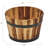 Bathily Handmade Wood Barrel Planter-47852152-29082865