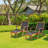 Aleshka Outdoor Acacia Wood Chaise Lounge