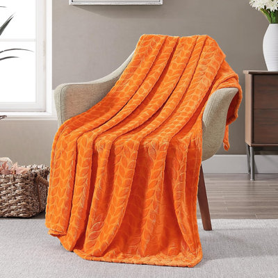 Throw Blanket 50"x 60" Soft and Lightweight for Couch, Sofa, Bed and Lounge Chair Fuzzy Soft