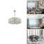 Lustre tambour en cristal 6 lumières Isahak