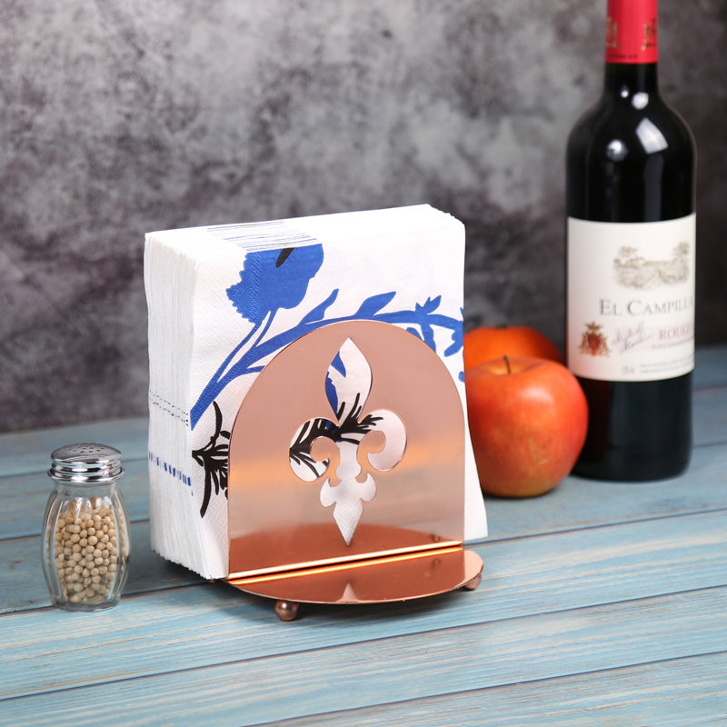 Metal No Mounting / Installation Required Napkin Holder