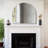 Morlan Frameless Arched Mirror Short