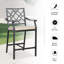 Tabouret de bar 27 po avec coussin Airic