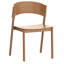 Ensemble de salle à manger 5 pièces - Table naturelle avec chaise naturelle