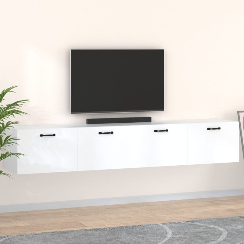 Airion TV Stand for TVs up to 43", 35cm H x 100cm W x 36.5cm D, White