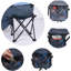Tabouret de camping pliant