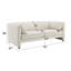 Causeuse 76 po Jaeda, lin beige