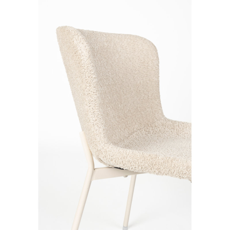 Marion Upholstered Dining Chair, Beige, Off White