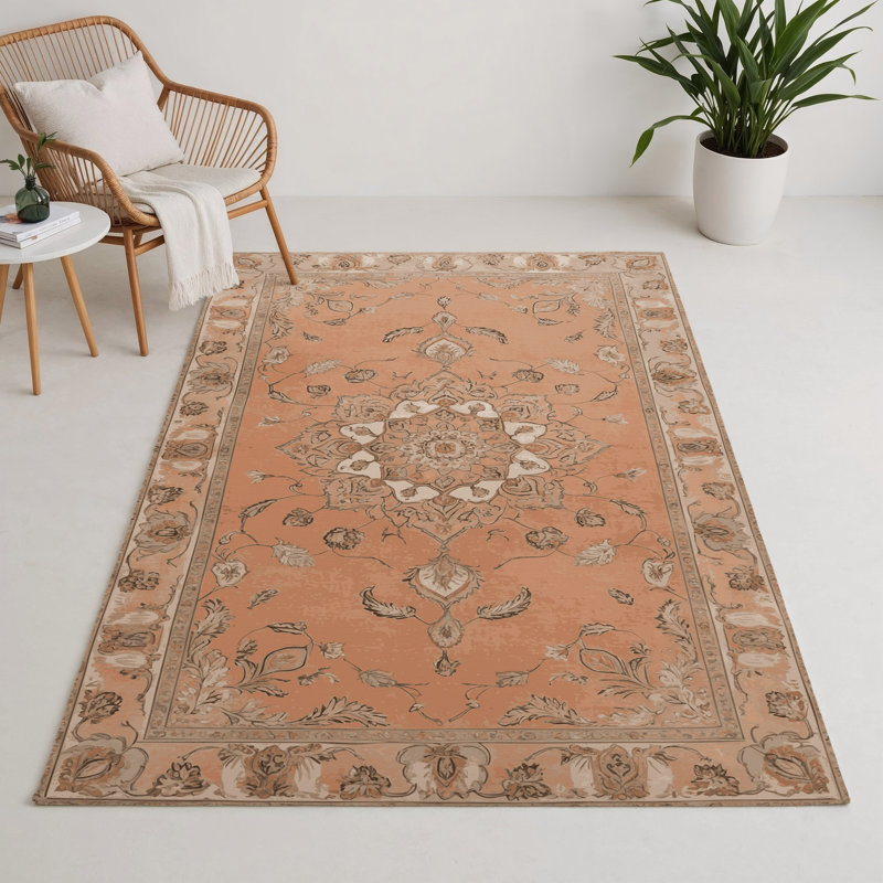 Tapis d'intérieur et d'extérieur Tabriz, Rectangulaire 3 pi x 5 pi
