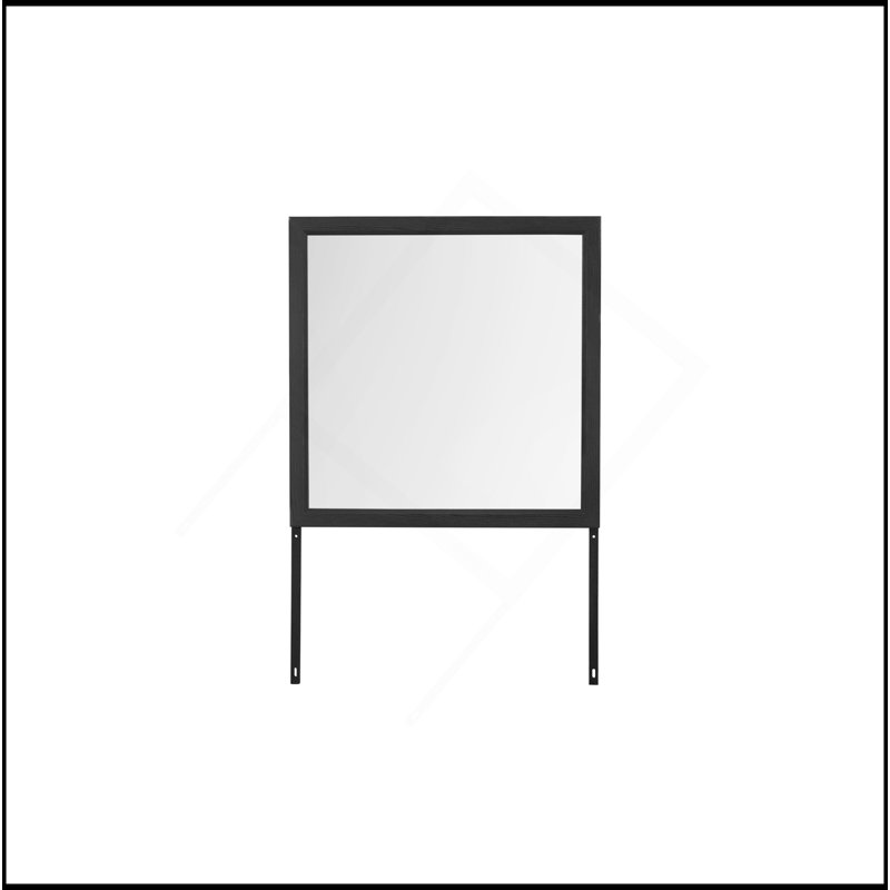 Miroir SOLUTO GRIS ET NOIR