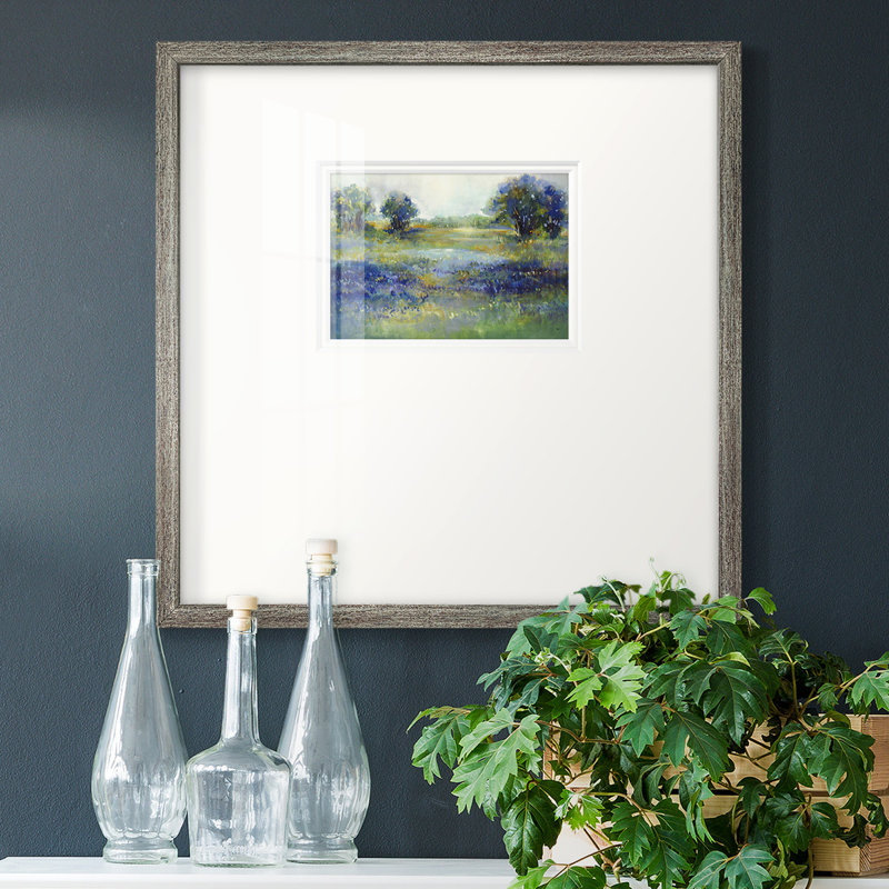 «Wildflower Viewpremium», reproduction encadrée, L 17 po x H 17 po, Cadre noir