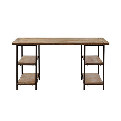 Rahil Metal Base Writing Desk