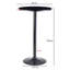 Max Round Metal Base Dining Table