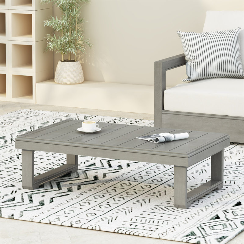 TABLE BASSE WESTCHESTER, Gris clair