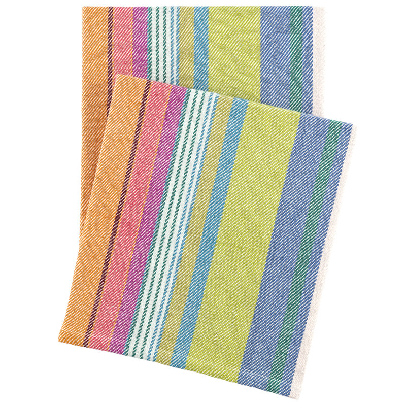 Mellie Stripe Woven Cotton Throw