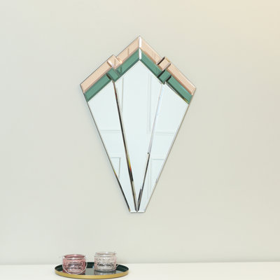 Jannet Glass Wedge Mirror