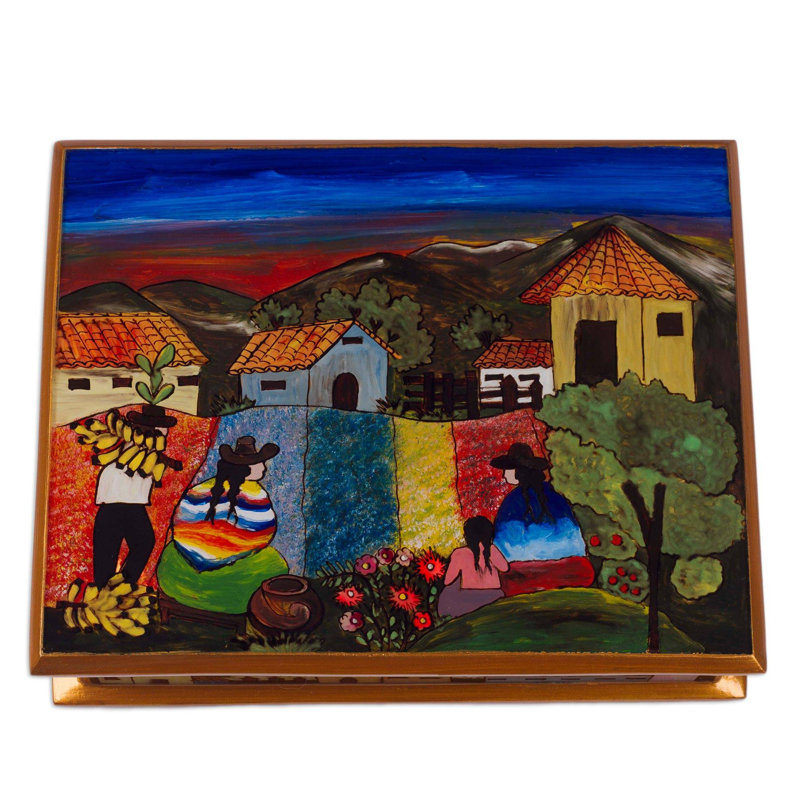 Boîte à bijoux en verre